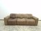 3-Seater Sofa, 2-Seater Sofa, Lounge Chair and Pouf in Leather by Ernst Lüthy for de Sede, Set of 4 3