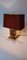 Lampada da tavolo Hollywood Regency in ottone, Immagine 12