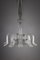 Lámpara de araña Art Déco de cristal de Murano de Barovier & Toso, años 50, Imagen 1