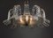 Art Deco Murano Glass Lantern Chandelier from Barovier & Toso, 1950s 2