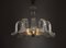 Lámpara de araña Art Déco de cristal de Murano de Barovier & Toso, años 50, Imagen 3