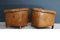 Vintage Cognac Leather Club Chairs, Set of 2, Image 7