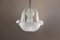 Lanterne Art Déco en Verre de Murano Venini Lustre Années 1940 5