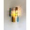 Multicolored Squared Murano Glass Wall Sconces by Simoeng, Set of 2 8