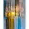 Multicolored Squared Murano Glass Wall Sconces by Simoeng, Set of 2 6