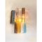 Multicolored Squared Murano Glass Wall Sconces by Simoeng, Set of 2 10