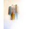 Multicolored Squared Murano Glass Wall Sconces by Simoeng, Set of 2 12