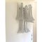 Transparent Diamanted Murano Glass Selle Wall Sconces by Simoeng, Set of 2 3