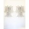Transparent Diamanted Murano Glass Selle Wall Sconces by Simoeng, Set of 2 2