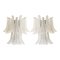 Transparent Diamanted Murano Glass Selle Wall Sconces by Simoeng, Set of 2, Image 1