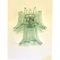 Appliques Murales Selle en Verre de Murano Vert par Simoeng, Set de 2 10