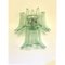 Grün-Wather Murano Glas Selle Wandleuchten von Simoeng, 2er Set 10