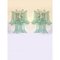 Green Murano Glass Selle Wall Sconces, Set of 2 3