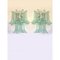 Grün-Wather Murano Glas Selle Wandleuchten von Simoeng, 2er Set 3