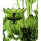 Grüner Kronleuchter aus Muranoglas von Simoeng 4