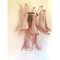 Pink Murano Glass Selle Wall Sconces in the style of Mazzega, Set of 2 7