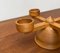 Mid-Century Danish Wooden Candleholder, 1960s, Image 9