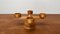 Mid-Century Danish Wooden Candleholder, 1960s, Image 2