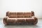 3-Sitzer Sofa und Sessel, 1970er, 3er Set 7