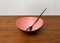 Mid-Century Space Age Salad Bowl and Fork from Emsa, 1960s, Set of 2, Image 7