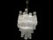 Lámpara de araña Tronchi grande de cristal de Murano, años 80, Imagen 15