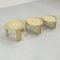 Marema Stacking Tables by Gianfranco Frattini for Cassina, 1960s, Set of 3 3