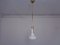 Lámpara colgante de cristal de Murano de Ignazio Gardella para Azucena, Italia, años 50, Imagen 1