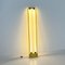 Large Yellow Neon Floor Lamp by Gian N. Gigante for Zerbetto, 1980s 8