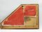 Red Lacquered Wooden Decorative Panel with Landscape, China, 1950s, Image 4