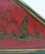 Red Lacquered Wooden Decorative Panel with Landscape, China, 1950s 6