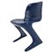 Mid-Century Blue Kangaroo Chair attributed to Ernst Moeckl, Germany, 1968, Image 1