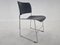 Mid-Century Black and Chrome Model 40/4 Side Chair attributed to David Rowland, 1977 4