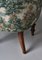 Skandinavischer Emma Slipper Chair aus Sanderson Textil, Frühes 20. Jahrhundert 12