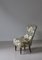 Skandinavischer Emma Slipper Chair aus Sanderson Textil, Frühes 20. Jahrhundert 14