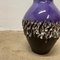 Brutalist Purple Fat Lava Ceramic Vase from Carstens Tönnieshof, Germany, 1970s 5