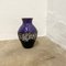 Brutalist Purple Fat Lava Ceramic Vase from Carstens Tönnieshof, Germany, 1970s 3