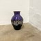 Vase Fat Lava Brutaliste Violet en Céramique de Carstens Tönnieshof, Allemagne, 1970s 3