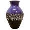 Brutalist Purple Fat Lava Ceramic Vase from Carstens Tönnieshof, Germany, 1970s, Image 1