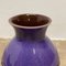 Vase Fat Lava Brutaliste Violet en Céramique de Carstens Tönnieshof, Allemagne, 1970s 10