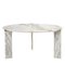 Eighty Round White Dining Table by Lorenza Bozzoli 1