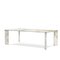 Mesa de comedor Calacatta Ottanta rectangular en dorado de L. Bozzoli, Imagen 2