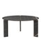 Ottanta Round Dark Dining Table by Lorenza Bozzoli 1