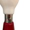 Lámpara Birillo en rojo de Carlo Nason para Mazzega, años 60, Imagen 4