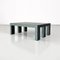 Postmodern Italian Coffee Table in Black Wood, 1980s, Image 3