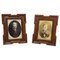 19th Century Set of Wooden Frames with Dutch Royals, 1878, Set of 2 1