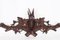 Antique Hand Carved Black Forest Deers Head Hat and Coat Rack 3