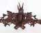 Antique Hand Carved Black Forest Deers Head Hat and Coat Rack 11