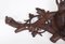 Antique Hand Carved Black Forest Deers Head Hat and Coat Rack 8