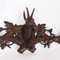 Antique Hand Carved Black Forest Deers Head Hat and Coat Rack 7