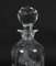 Decanter in cristallo con taglio vintage, anni '50, Immagine 3